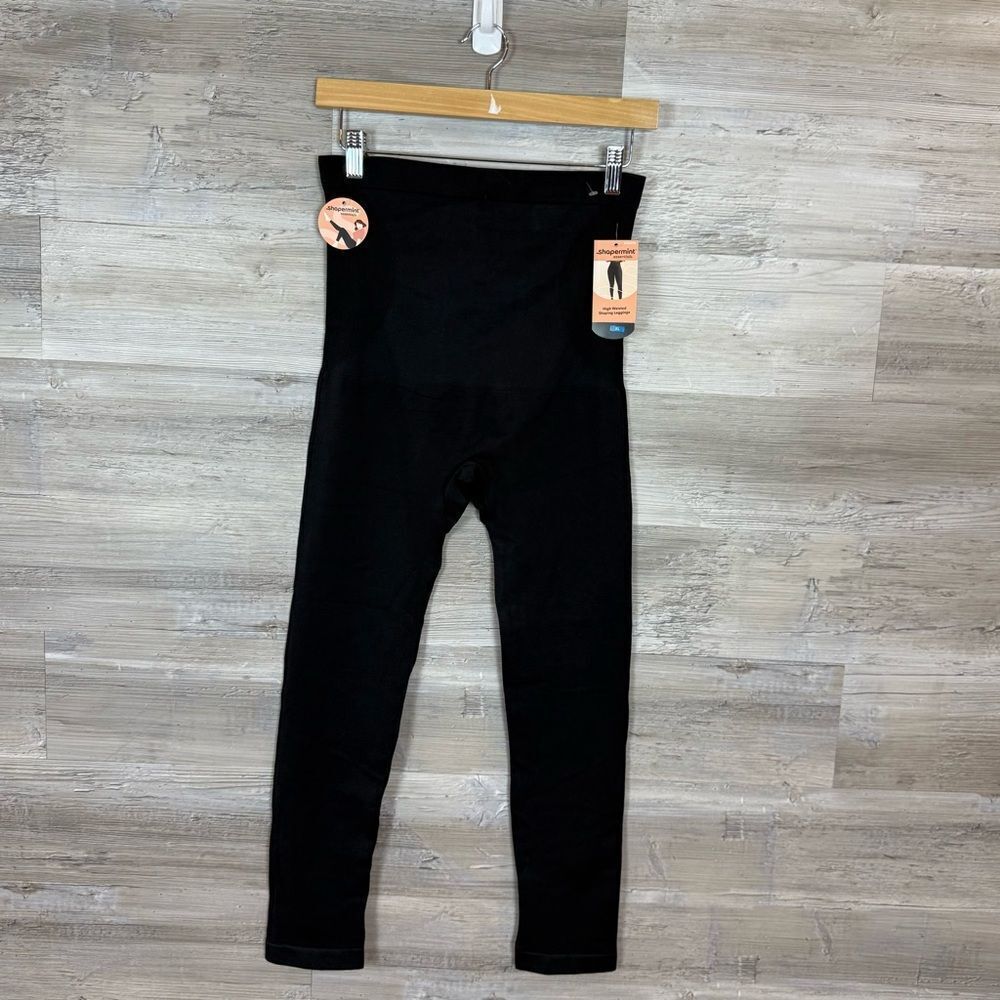 Shapermint Women's Black High-Waisted Leggings - Picture 1 of 5